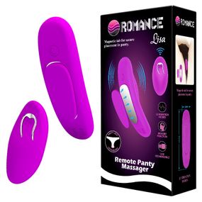Кліторальний стимулятор - Romance Lisa Remote Panty Massager Purple Sex Aura