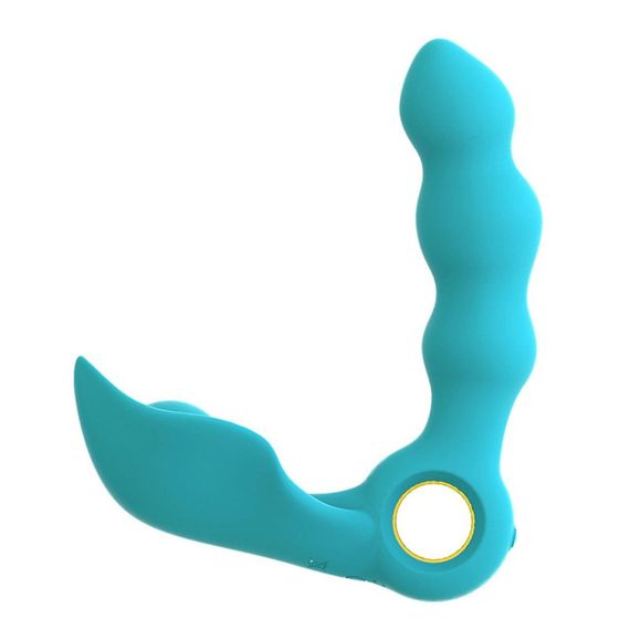 Масажер простати - Angelo Male Prostate Triple Stimulation Blue Sex Aura | Зображення 1