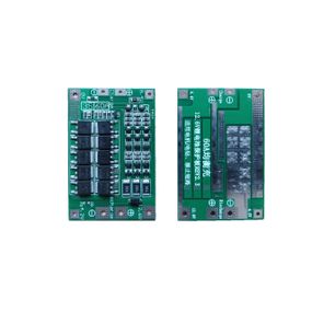 BMS 3S Контроллер заряда разряда (плата защиты) 60А 12.6V Li-Ion 18650