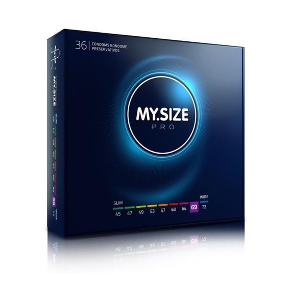 Презервативи - My.Size Pro 69, 36 шт. Sex Aura