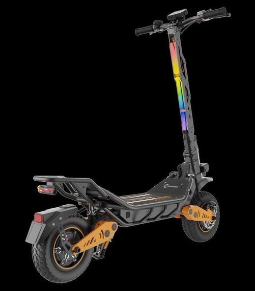 Электросамокат CRUZZER G-Vagen 2×1500W 60V 20Ah до 75 км/ч премиум электроскутер с LCD дисплеем | Зображення 6