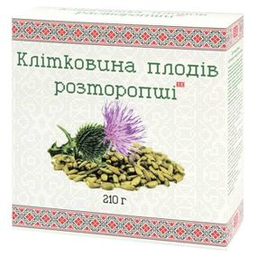 Клітковина плодів розторопші 210г.