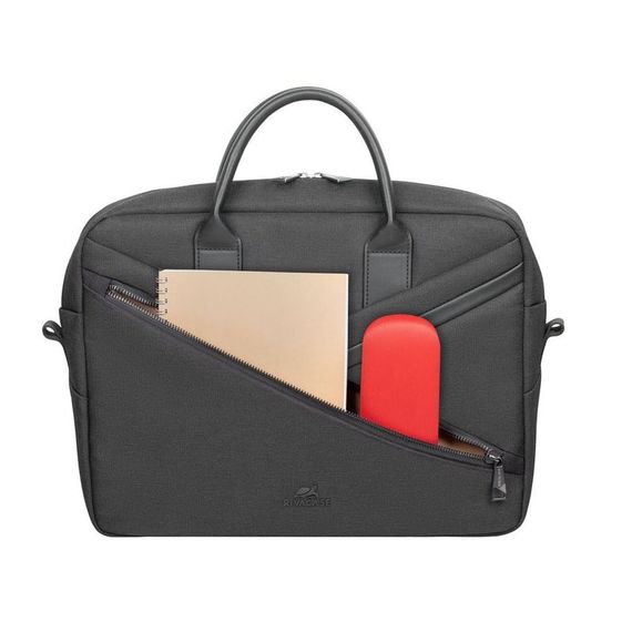сумка  для ноутбука 15 RivaCase 8124 (Black) ECO чорна | Зображення 5
