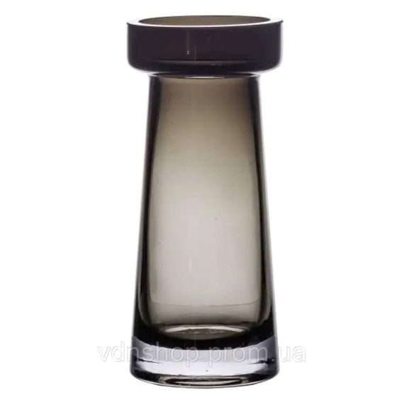 Ваза циліндр для квітів 20 см скляна прозора ваза 500 мл HP-10-34 | Зображення 1