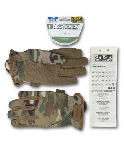 Рукавички MECHANIX TACTICAL FASTFIT Мультикам Розмір XXL | Зображення 2