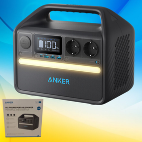 Портативна зарядна станція Anker 535. 512 ВТ*г. 160000mAh. Станция зарядная. Офіційна гарантія