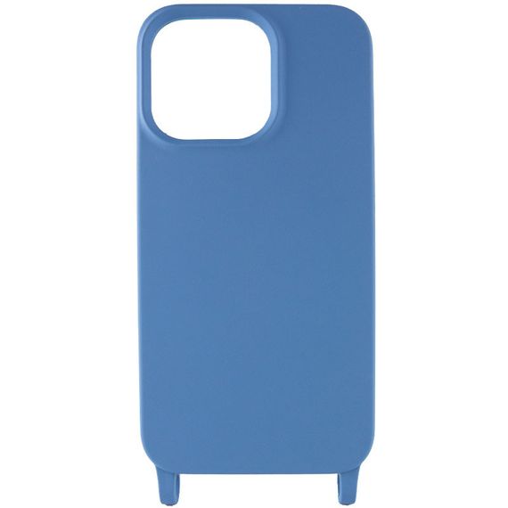 Чохол TPU two straps California для Apple iPhone 12 Pro / 12 (6.1") Синій / Cosmos blue | Зображення 1