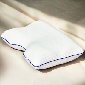Подушка ортопедическая MEMORY FOAM IDEIA контурная 58х42х13 см с эффектом памяти и наволочкой в комплекте