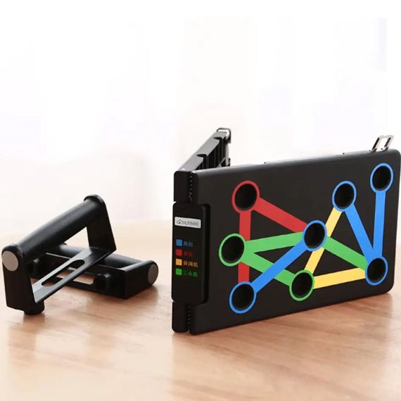 Платформа для віджимань 14в1, Foldable Push Up Board / Тренажер для рук / Універсальні упори для різних груп м'язів | Зображення 8