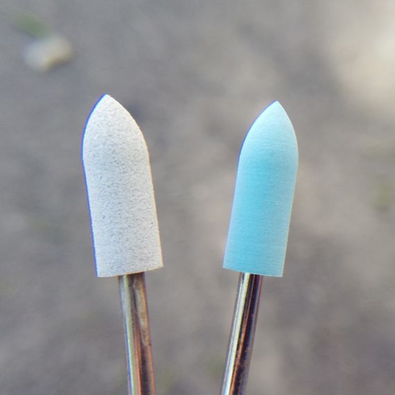 Синій силіконовий полірувальник кутикули куля | Зображення 1