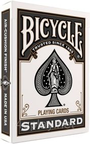Гральні карти Bicycle Standard Playing Cards Чорні