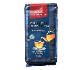 Чай черный листовой Westminster ostfriesische teemischung, моночай 250 г, Германия,  Восточно-Фризский Купаж