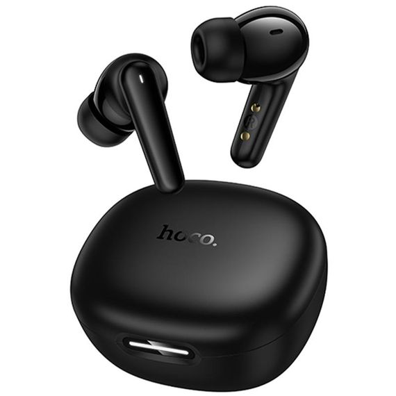 Бездротові TWS навушники Hoco EQ100 Intelligent AI translation (App) Black | Зображення 4