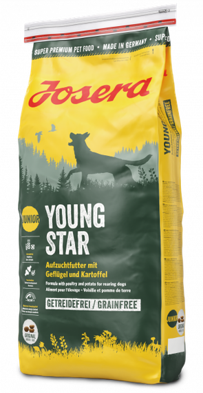 Сухий корм Josera YoungStar для підростаючих собак, беззерновий 15кг | Зображення 1