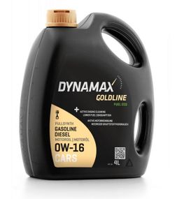 Моторна олива DYNAMAX GOLDLINE FUEL ECO 0W16 4л
