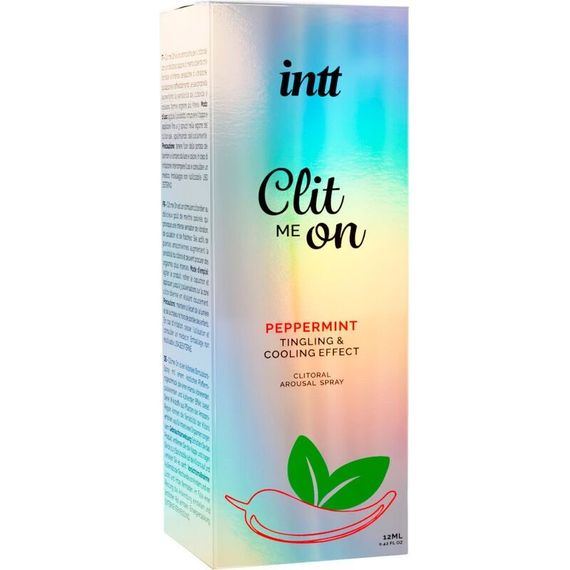 Розпродаж! Збуджувальний спрей для клітора Intt Clit Me On Peppermint Cooling 12мл (термін 01.2026) | Зображення 2