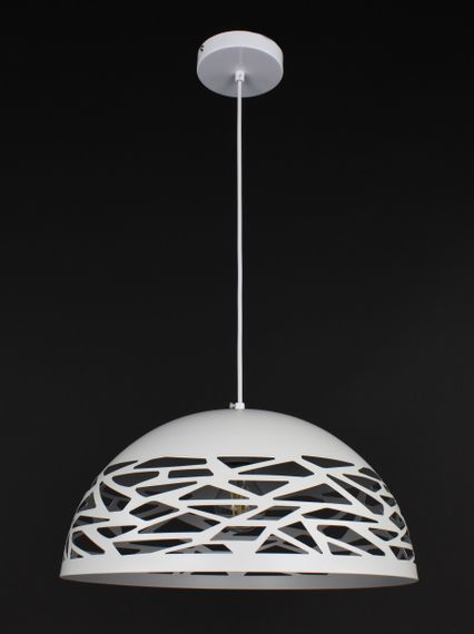 Люстра підвісна на 1 лампочку 27840 Білий 30-180х40х40 см.