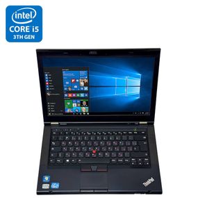 Ноутбук Lenovo ThinkPad T430 / 14" (1600x900) TN / Intel Core i5-3210M (2 (4) ядра по 2.5 - 3.1 GHz) / 8 GB DDR3 / 500 GB HDD / Intel HD Graphics 4000 / WebCam / Windows 10 Pro / АКБ не тримає б/в