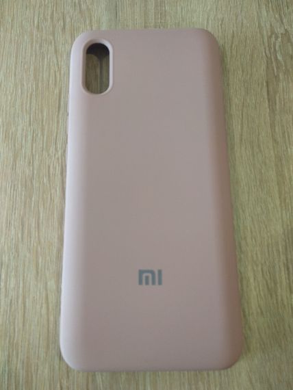 Чохол Silicone Cover Case для Xiaomi Redmi 9A персиковий