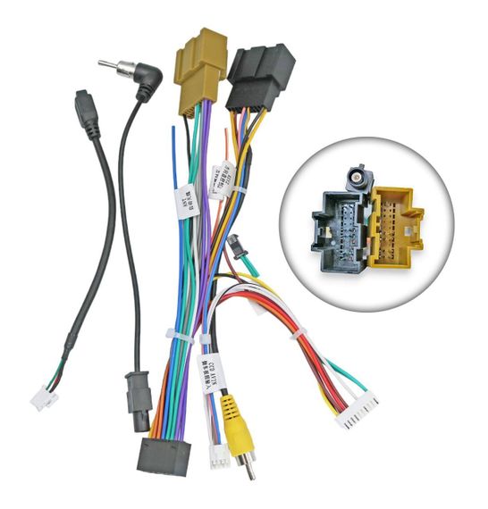 Перехідник живлення серії QIV з адаптером CAN-BUS для Chevrolet QBR-W CV-1205 (дрот)