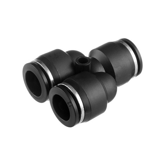 Цангове з'єднання Y-подібне для поліуретанових та ін. шлангів 12 мм INTERTOOL PT-2374 | Зображення 1