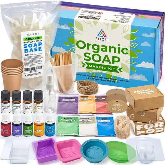 УЦІНКА!!! Набір для виготовлення мила ручної роботи Органічний Alexes SBM-001-UC