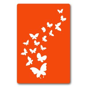 Трафарет для біо-тату Метелики bx001-24*34см, розмір 24х34 см