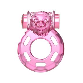 Ерекційне кільце  BAILE Ring Bear Pink sexstyle