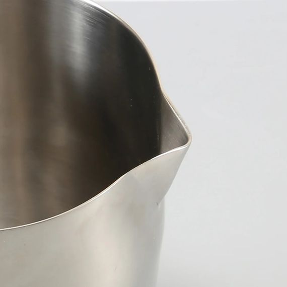 Смесительный стакан для коктейлей Bar House из нержавеющей стали Mixing glass 500 мл Серебристый | Зображення 3