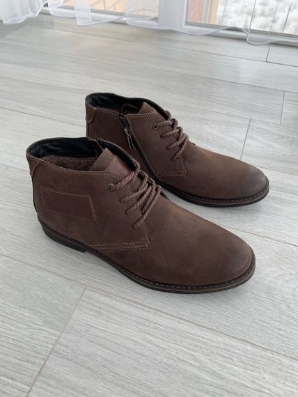 Зимові коричневі черевики 44розмір | Зображення 1