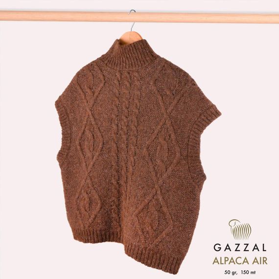 ALPACA AIR № 77 пряжа для в'язання Gazzal | Зображення 1