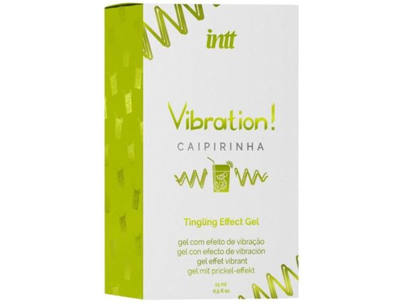 Рідкий вібратор Intt Vibration Caipirinha (15 мл), густий гель, дуже смачний, діє до 30 хвилин Sex Aura | Зображення 2