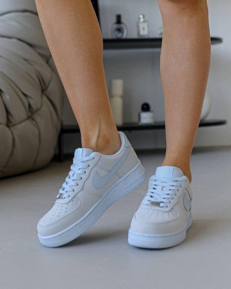 Жіночі кросівки Air Force 1 Grey Blue 41 26 | Зображення 4