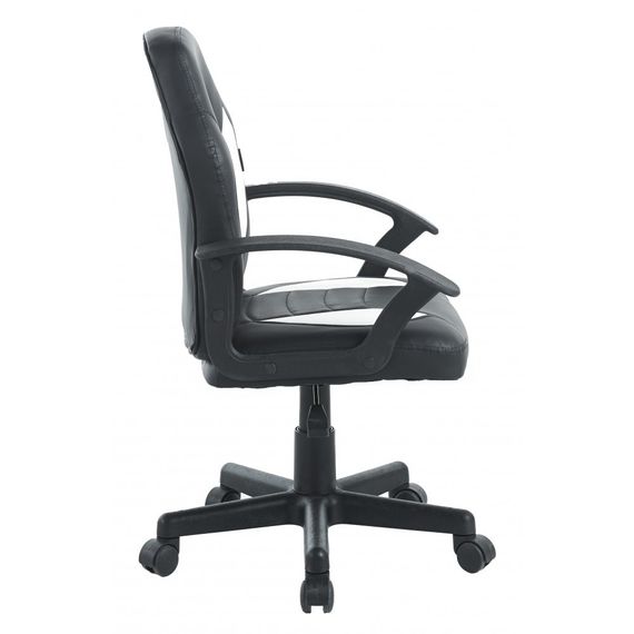 Кресло геймерское Bonro B-043 черно-белое игровое компьютерное 42400421 | Зображення 2