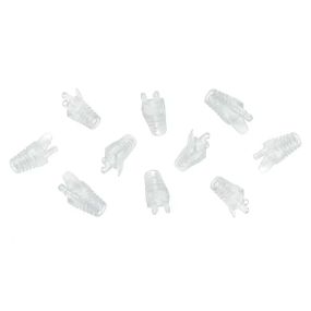 Ковпачок ізолюючий Merlion RJ-45 прозорий Cat.5/Cat.6 (100 шт / уп.) Q100