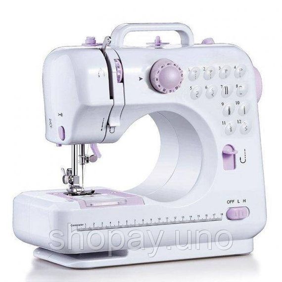 Швейна машинка 12 в 1 портативна багатофункціональна SEWING MACHINE 505
