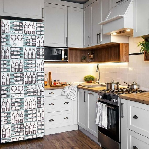 Самоклеюча плівка на паперовій основі 0,45х10м х 0,07мм Винна SW-00000798 | Зображення 4