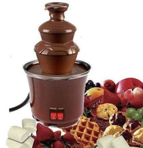 Шоколадный фонтан Фондю Mini Chocolate Fondue Fountain Домашняя мини - фондюшница | Зображення 5