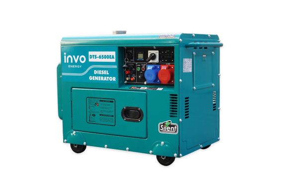 Дизельний генератор INVO DТS-6500EA у кожусі, 6/6,5кВт, 230/380В | Зображення 3