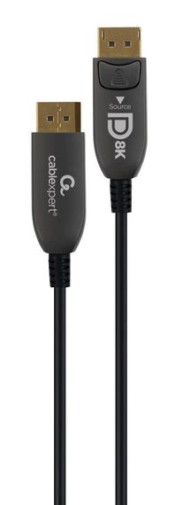 Кабель Cablexpert CC-DP8K-AOC-30M, DisplayPort V.1.4, вилка/вилка, з позолоченими контактами, 30 м