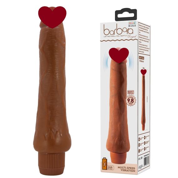 Вібратор реалістик BAILE - Barbara Dryad 9.8'', BW-001072R-1 Sex Aura