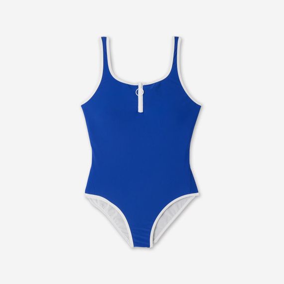 Суцільний купальник жіночий Heva Joy із блискавкою блакитний - EU36 UA42 | Зображення 7