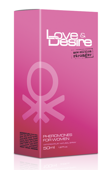 Туалетная вода с феромонами для женщин Love & Desire for Women, 50 ml Sex Aura | Зображення 2