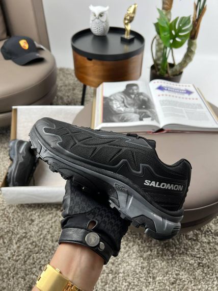 Чоловічі кросівки Salomon XT-SLATE Black Grey 45 | Зображення 6
