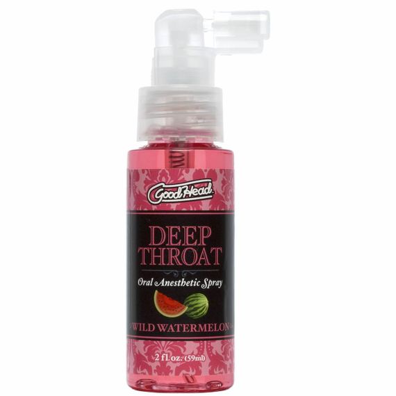 Спрей для мінету Doc Johnson GoodHead DeepThroat Spray - Watermelon 59 мл для глибокого мінету Sex Aura