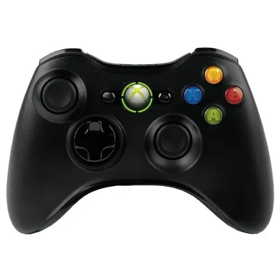 Беспроводной джойстик Xbox360 Black ― Gameniks