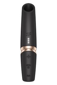 Кліторальний безконтактний масажер Satisfyer Perfect Kiss чорний Sex Aura