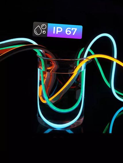 Розумна гнучка LED Neon RGB стрічка-шланг 10 метрів з USB живленням та Bluetooth управлінням XPRO (47383-_696) | Зображення 8