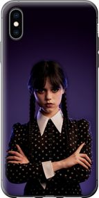 Чехол на iPhone XS Max Wednesday v3 "5517u-1557-17620"