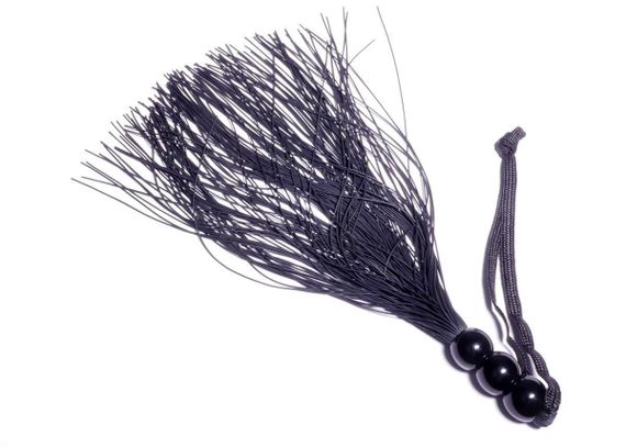 Батіг Silicone Whip Black 10 - Fetish Boss Series Sex Aura | Зображення 3